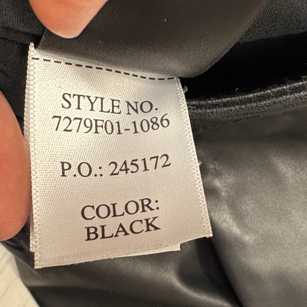 PAIGE Black High Waist Genuine Leather Shorts! Butter Soft - Picture 5 of 10